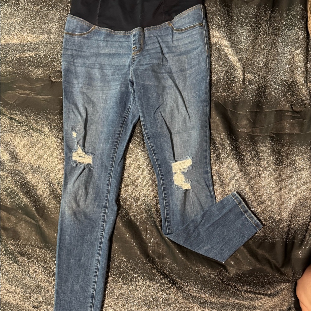 Isabel Maternity Stretch Over the Belly Jeans